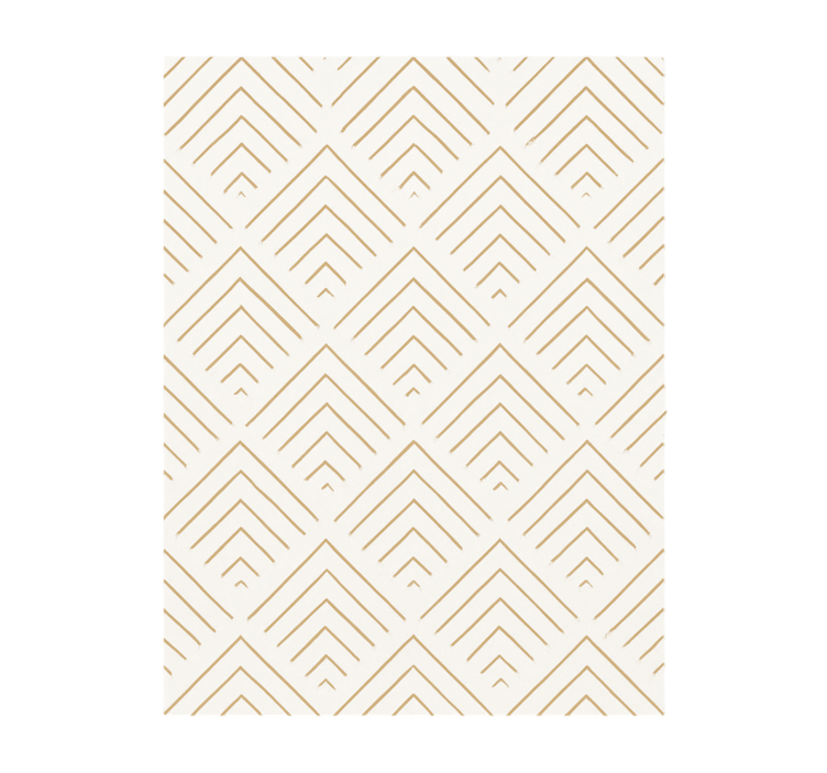 Simplistic geometric chevrons wallpaper teenage bedroom - TenStickers
