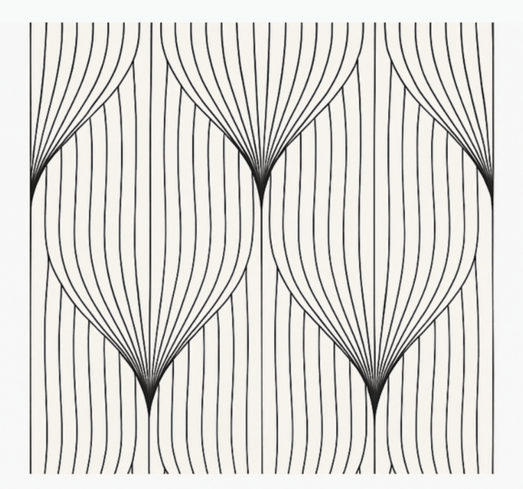 Symetric deco plume master bedroom wallpaper - TenStickers