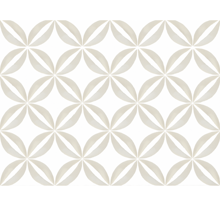 Sand cement tiles living area wallpaper - TenStickers