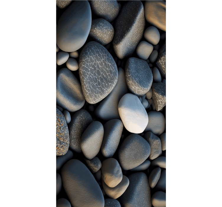 Nature wallpaper ocean stones - TenStickers
