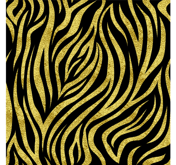 Wall paper in bedroom bold wave design - TenStickers