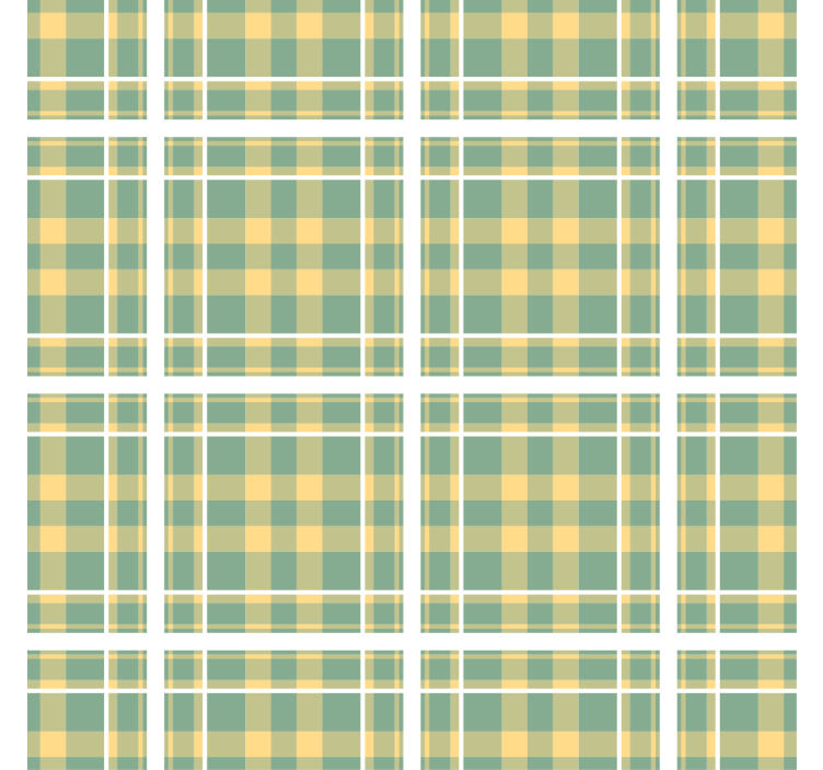 Wall paper in bedroom checkered print design - TenStickers