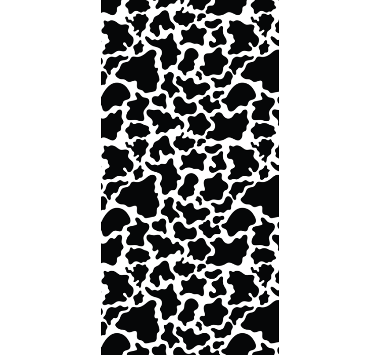 Animals wallpaper cowhide pattern design - TenStickers