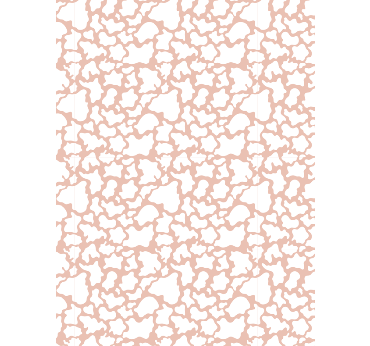 Textured pink animals wallpaper - TenStickers