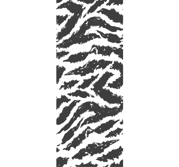Animals wallpaper zebra stripes design - TenStickers