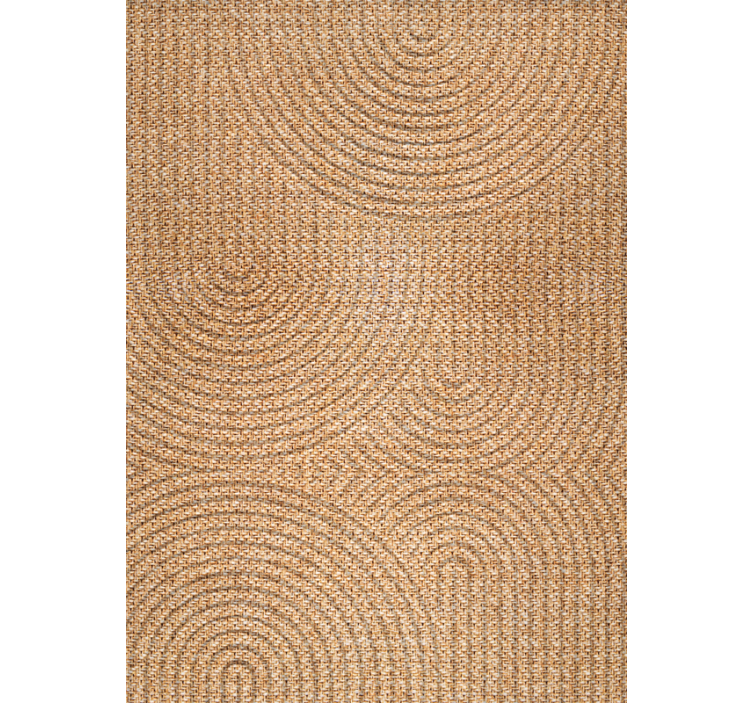 Wallpaper office woven effect arches - TenStickers