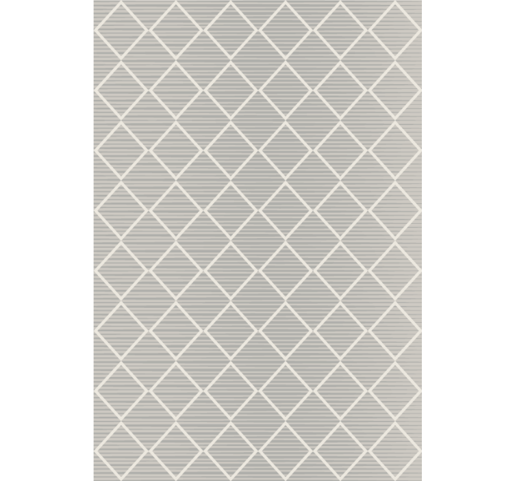 Wallpaper office irregular gray rhombuses - TenStickers
