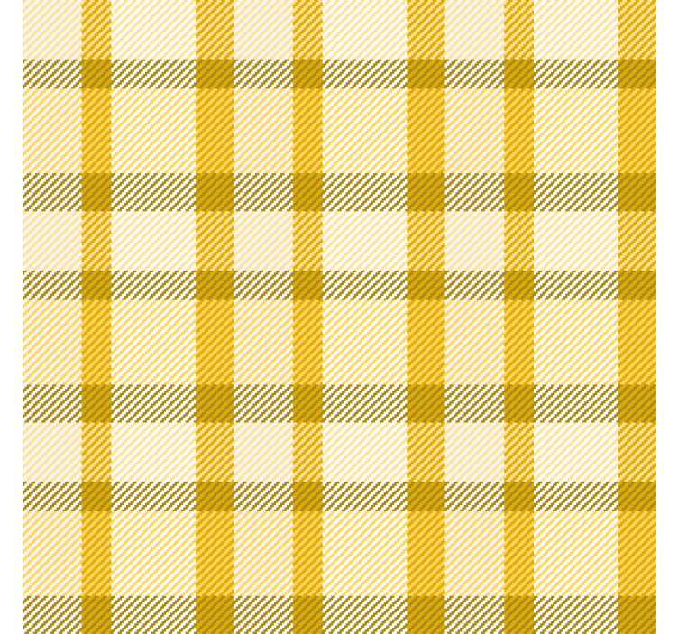 Hallway wallpaper yellow and white patterned squares - TenStickers