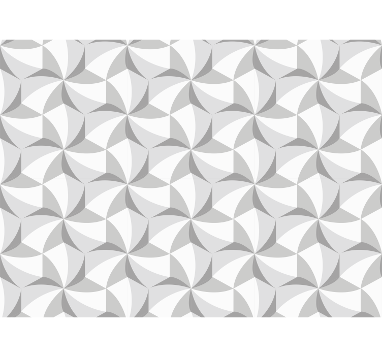 Hallway wallpaper abstract swirl design - TenStickers