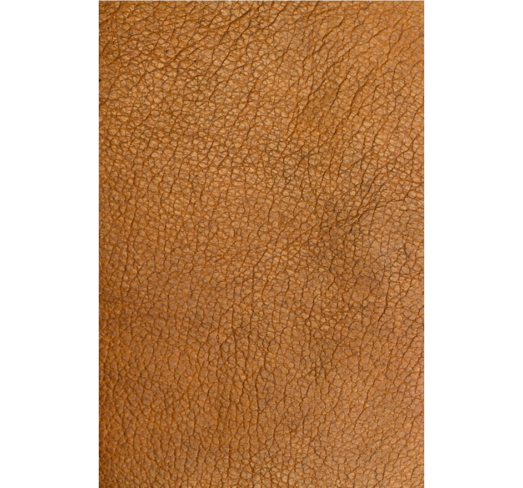 Textured wallpaper in brown leather effect - TenStickers