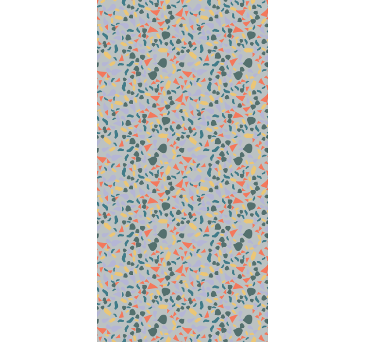 Marble effect wallpaper vibrant abstract shapes - TenStickers