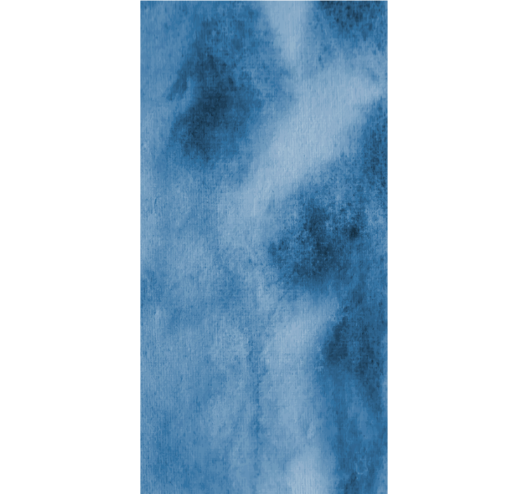 Sleek blue texture marble effect wallpaper - TenStickers