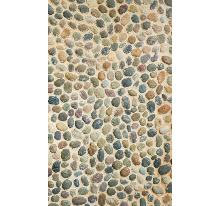 Stone effect wallpaper stone spiral - TenStickers