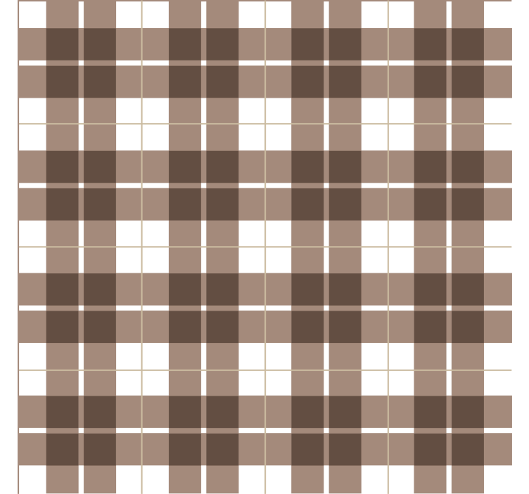 Tile effect wallpaper in earthy tones check - TenStickers