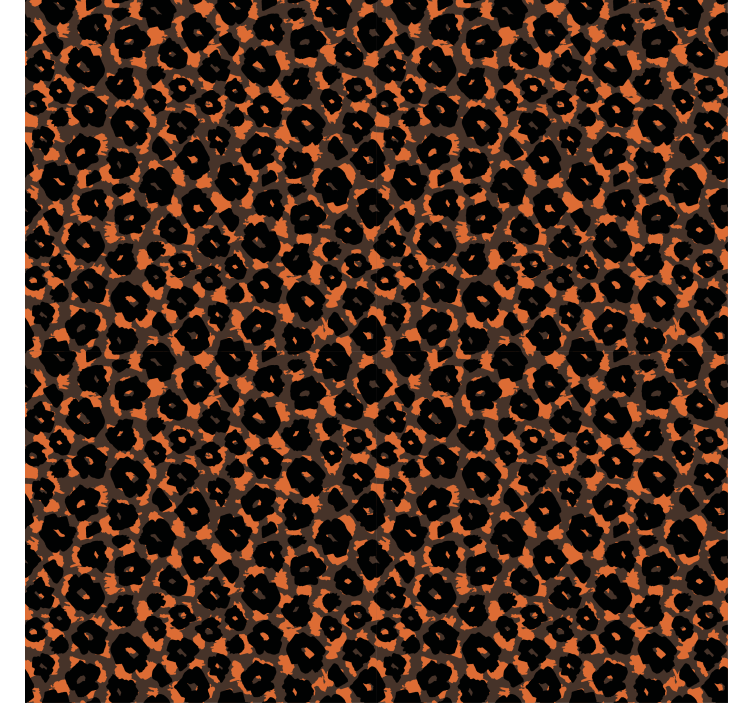 Wallpaper childrens room leopard pattern - TenStickers