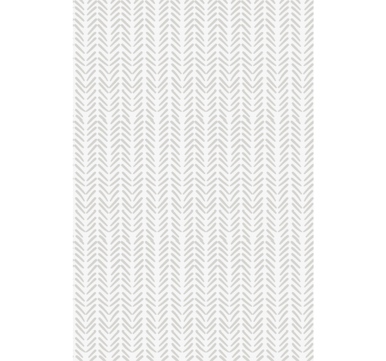 Nordic wallpaper grey abstract zigzag lines - TenStickers