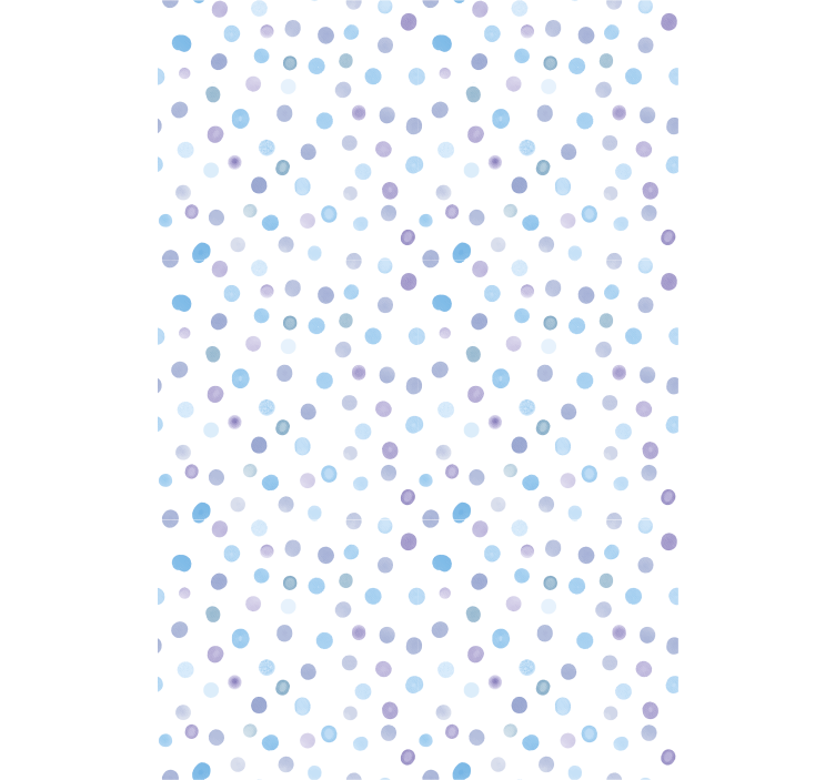 Textured wallpaper in blue shades dot pattern - TenStickers