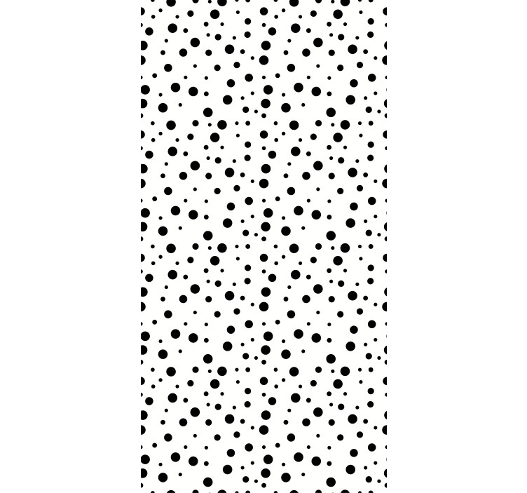 Textured wallpaper bold dotted design - TenStickers