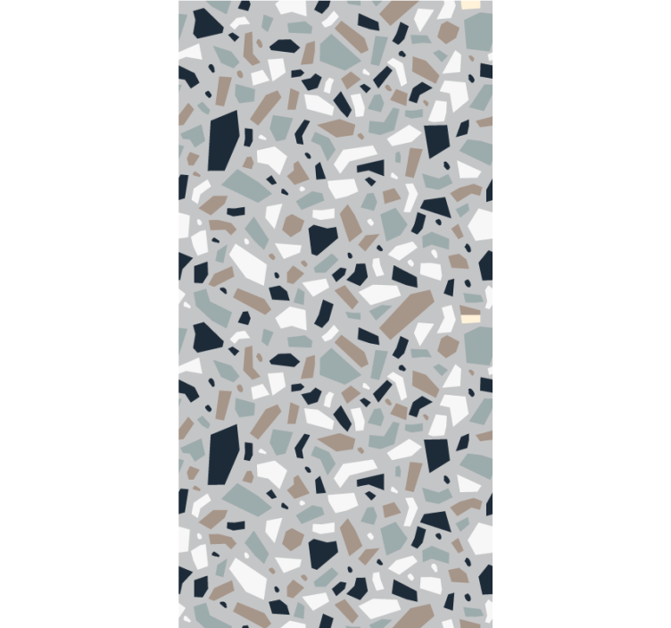 Textured wallpaper abstract terrazzo pattern - TenStickers