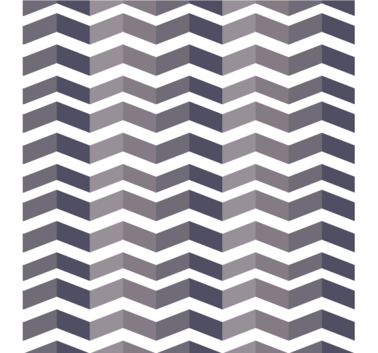 Living area wallpaper chevron pattern design - TenStickers