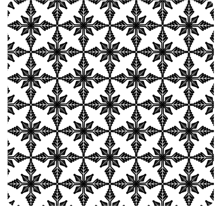Tile effect wallpaper antiqued black and white tile - TenStickers