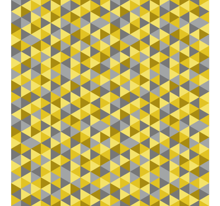 Nordic wallpaper geometric pattern - TenStickers