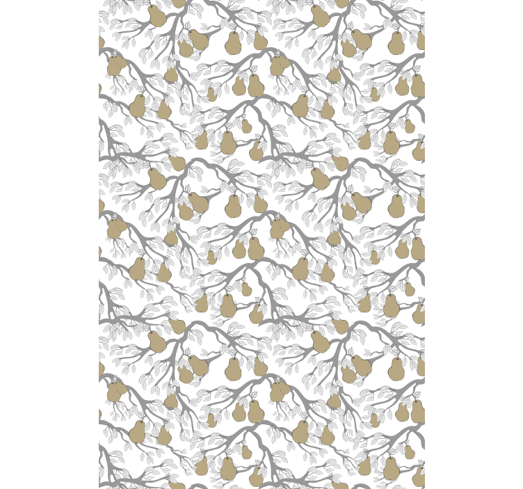 Wallpaper of a tree scandinavian tree bark design - TenStickers