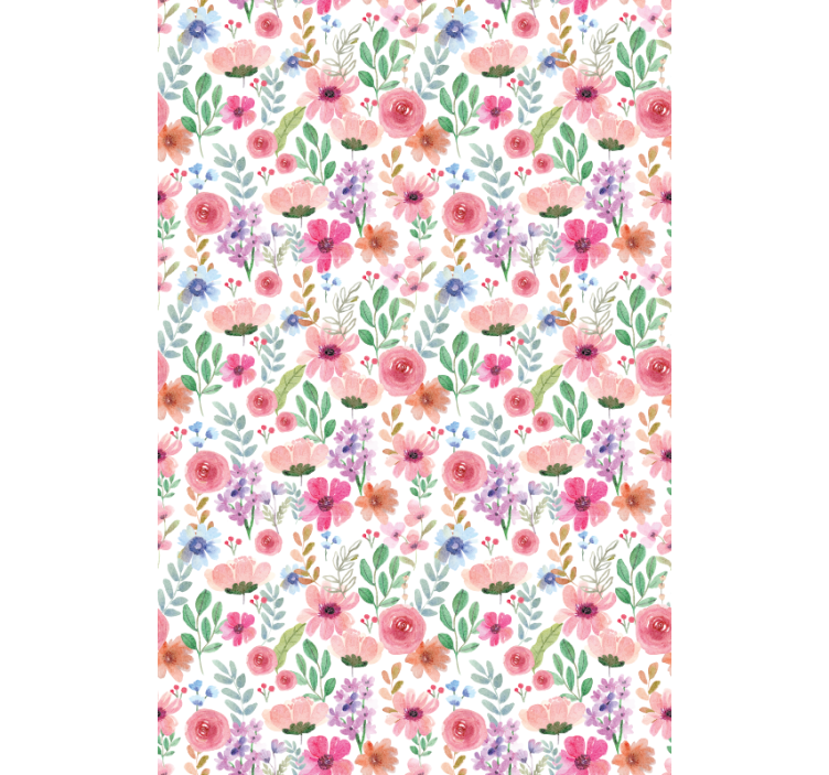 Multicolor wallpaper office - TenStickers