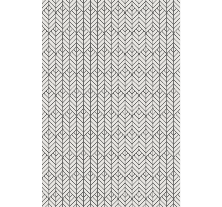 Wallpaper office elegant leaf design - TenStickers