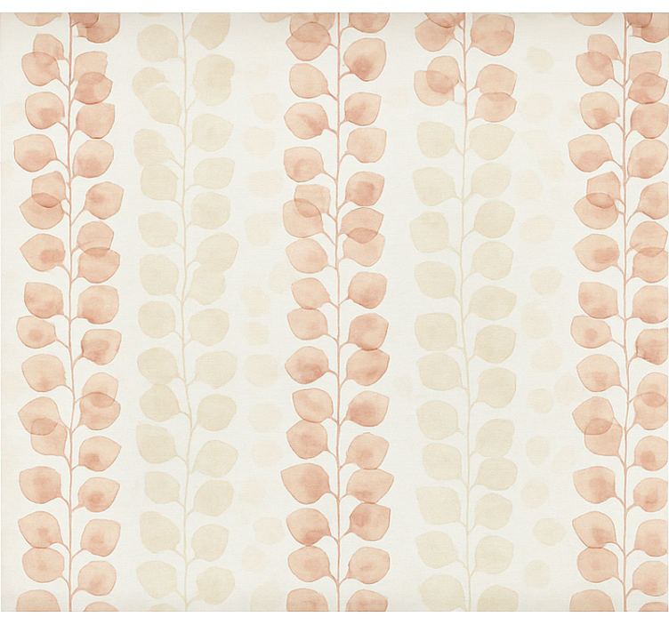 Wallpaper office pink flower petals - TenStickers