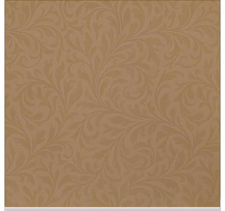 Living area wallpaper elegant dark beige design - TenStickers
