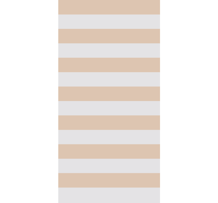 Contemporary wallpaper subtle beige stripes - TenStickers