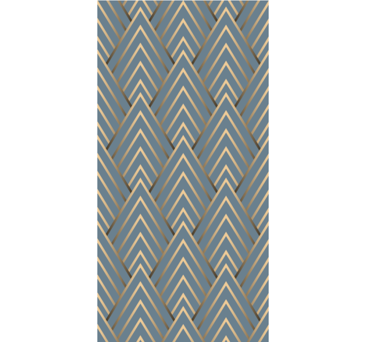 Contemporary wallpaper stylish geometric design - TenStickers