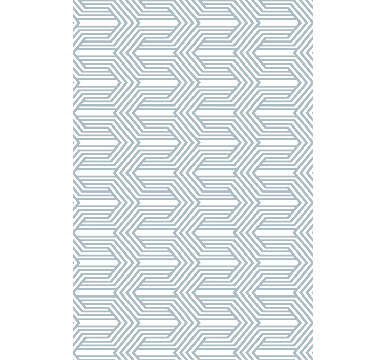 Contemporary wallpaper geometric line design - TenStickers