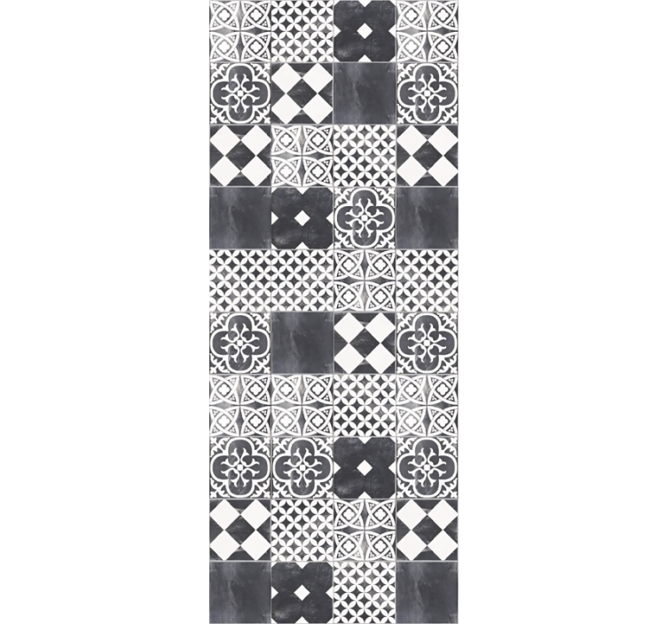Kitchen wallpaper cement "slate" - TenStickers