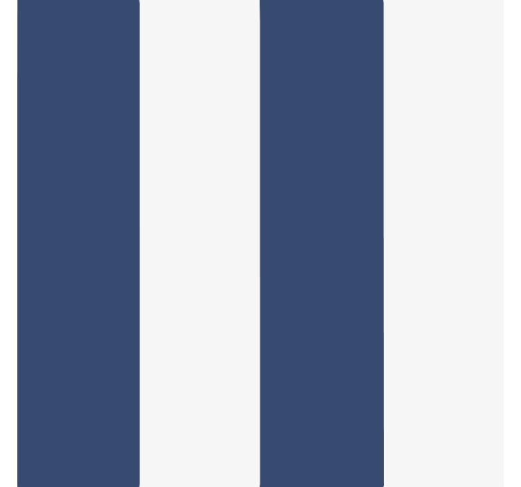 Master bedroom wallpaper classic nautical stripe - TenStickers
