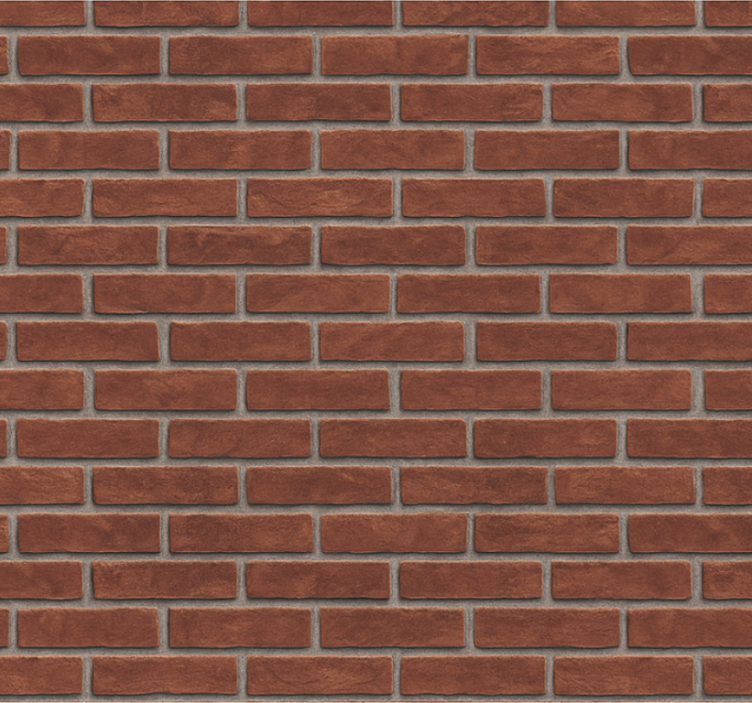 Living area wallpaper brick wall texture - TenStickers