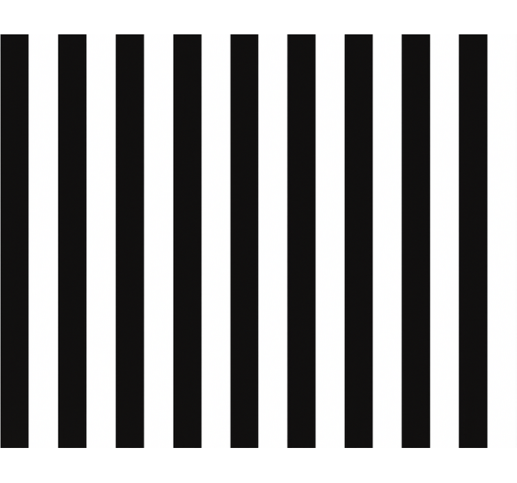 Classic stripped living area wallpaper - TenStickers