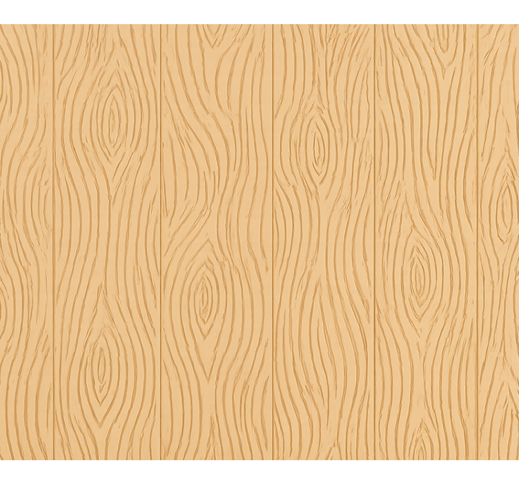 Living area wallpaper natural wood design - TenStickers