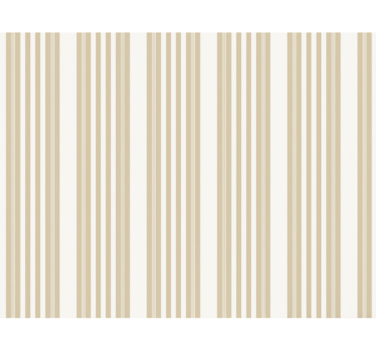 Living area wallpaper vega beige striped pattern - TenStickers