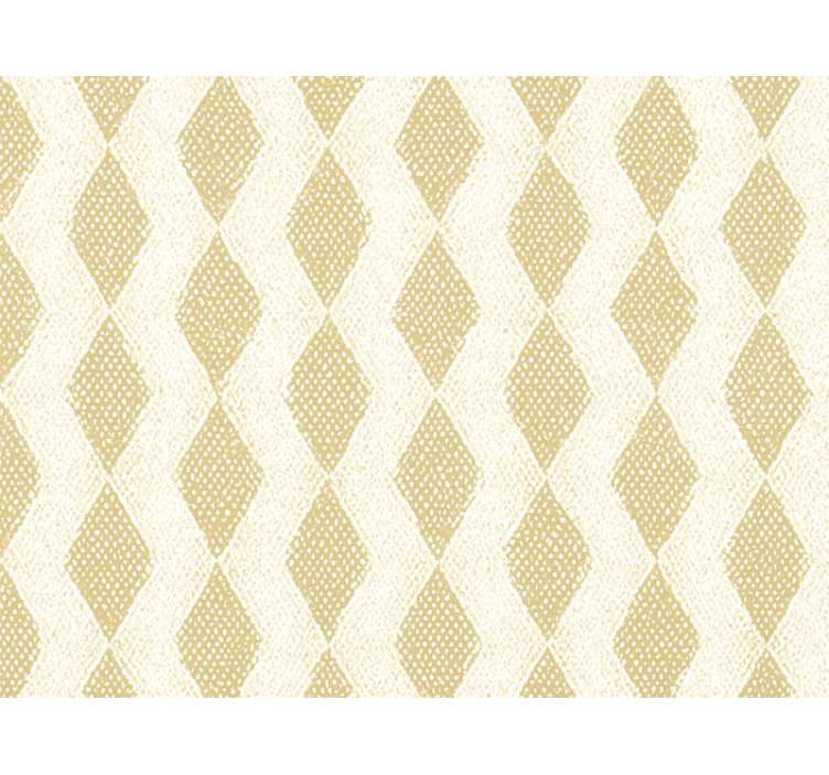 Living area wallpaper abstract gold triangle - TenStickers