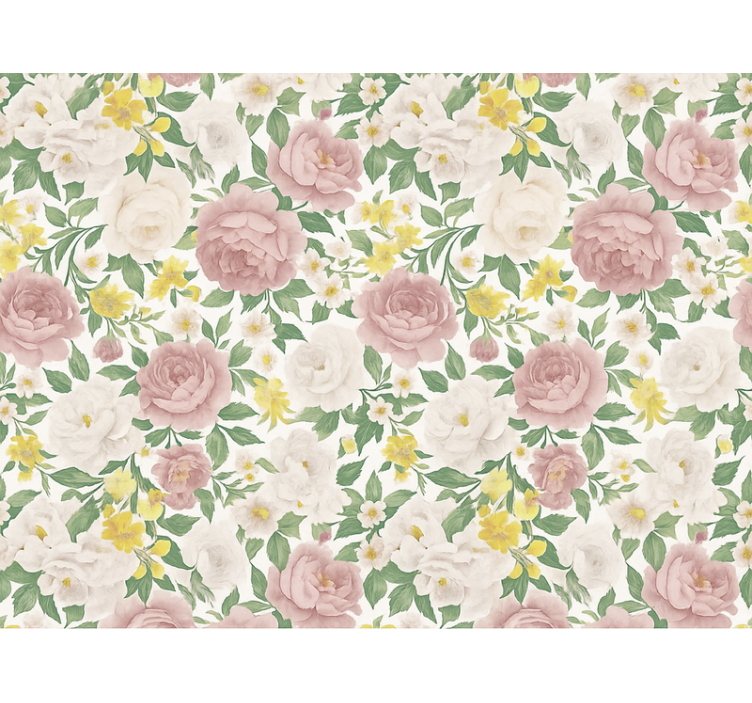 Master bedroom wallpaper smoky mysterious botanical - TenStickers