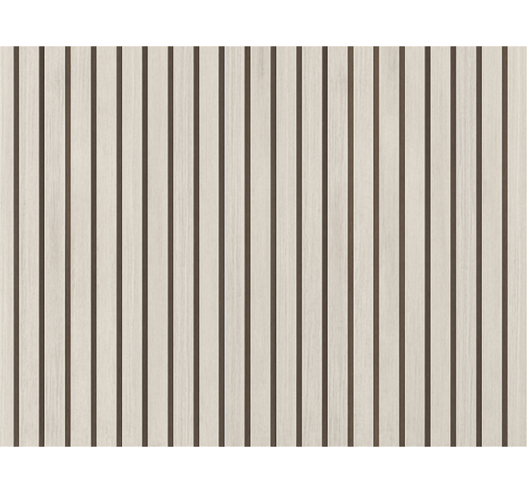 Living area wallpaper light grey wood design - TenStickers