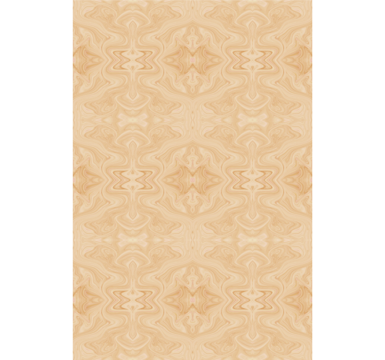 Master bedroom wallpaper in beige japandi style - TenStickers