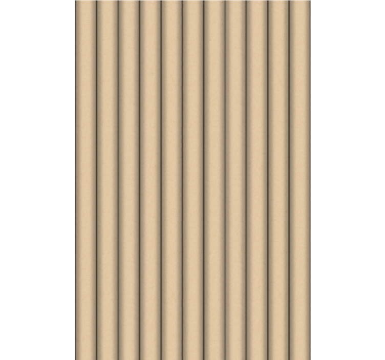 Master bedroom wallpaper in brown tube minimalist pattern - TenStickers