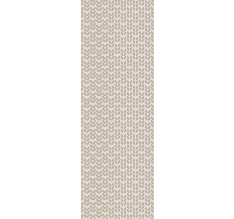 Delicate irregular stripes wall paper in bedroom - TenStickers