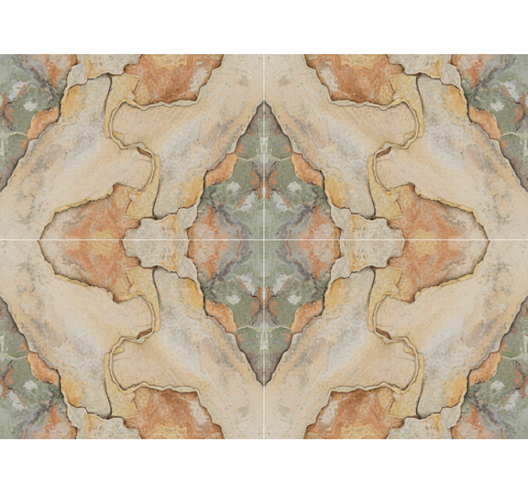 Rustic wallpaper rustic peeling plaster b0782337sx - TenStickers