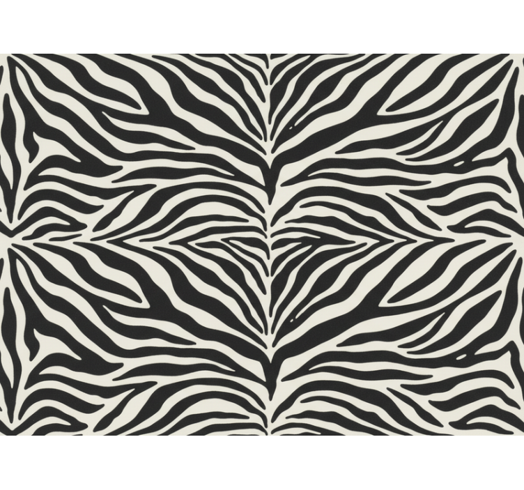 Wallpaper zebras realistic zebra design - TenStickers
