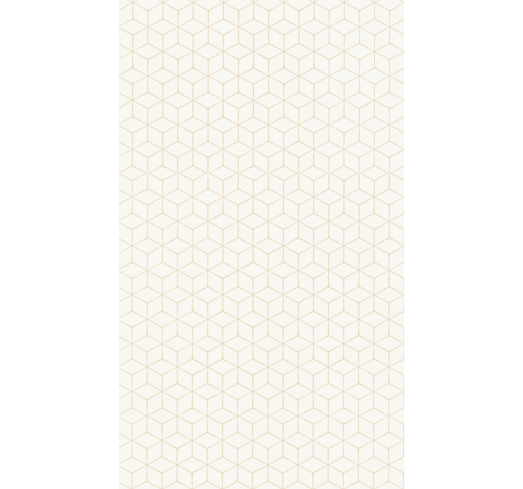 Geometric Cube Pattern wallpaper geometric - TenStickers