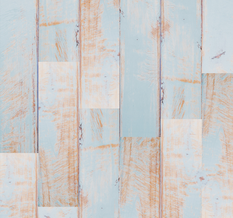Wood Texture Wallpaper clear sky - TenStickers